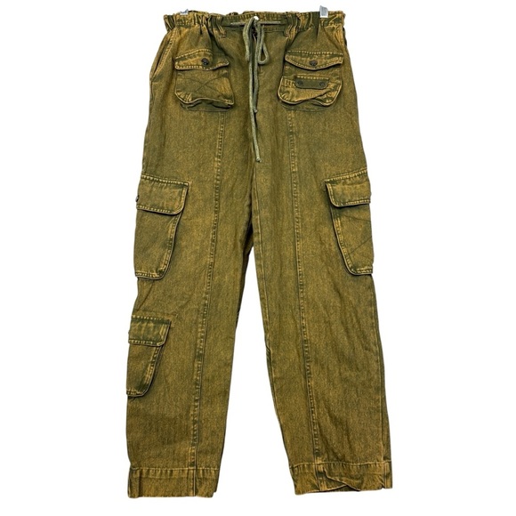 Oli & Hali Mineral Washed Cargo Pocket Pants - Picture 2 of 6
